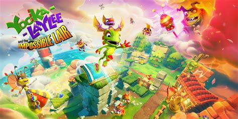 Yooka-Laylee and the Impossible Lair: A Whimsical 2D Platformer Overflowing with Retro Charm!